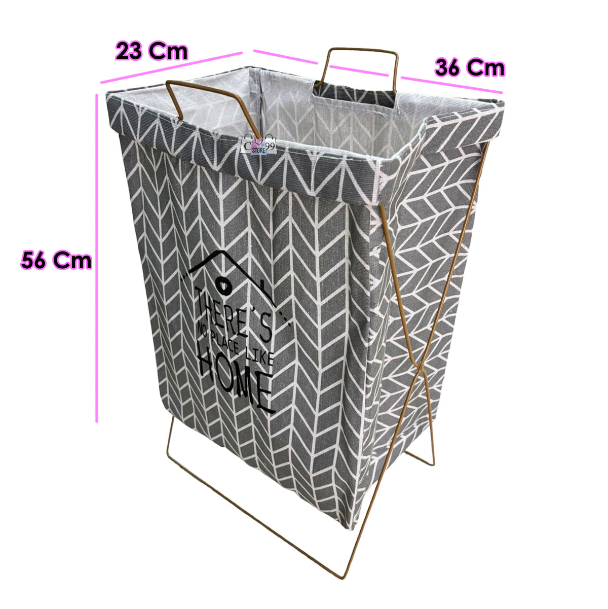 Miniatura 3 de Cesta Canasta plegable ropa o juguetes